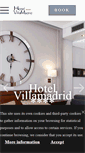 Mobile Screenshot of hotelvillamadrid.com